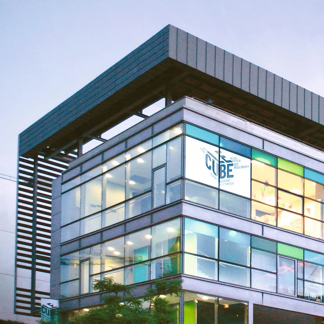 batiment le cube art numérique